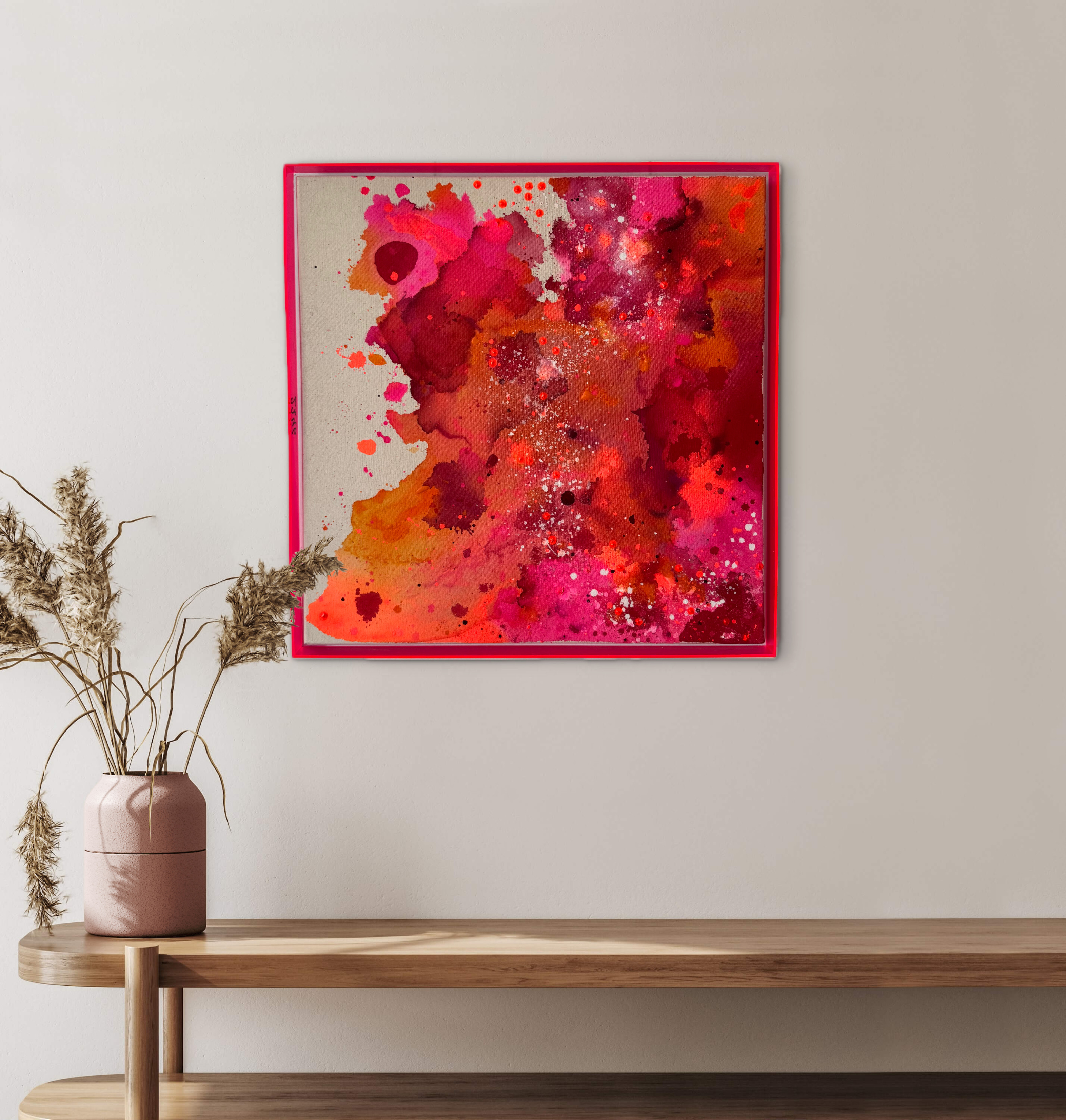 Akkorde - Präsenz, 2026, Acryl auf roher Baumwollleinwand, Ansicht 20